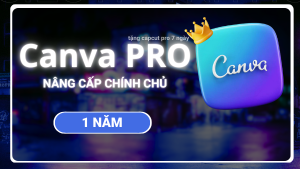 Canva Pro 1 năm - Gia hạn chính chủ