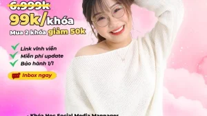 Combo 2 Khoá Học Hồng Phương Writer | Social Media Manager & Digital Ads