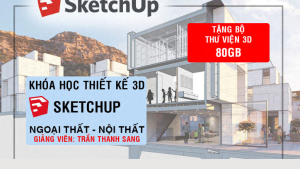 Thiết Kế 3D Thành Thạo Bằng Sketchup Và Vray
