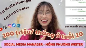 Khóa Học Social Media Mannager Cùng Hồng Phương Writer