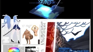 Khóa Học Digital Painting Semi Realistic Kỹ Thuật Vẽ Chân Thực