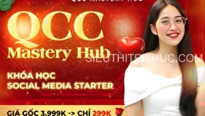 Khóa Học QCC Mastery Hub | Social Media Starter 2025