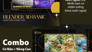 Khóa Học Blender Cơ Bản và Nâng Cao - Từ Cơ Bản Đến Chuyên Sâu MheeArt
