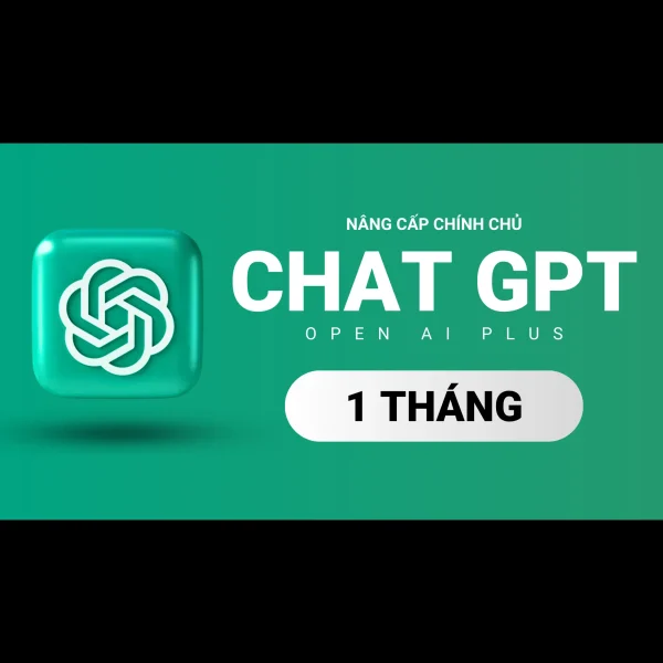 Chat GPT Plus 1 tháng - Nâng cấp chính chủ