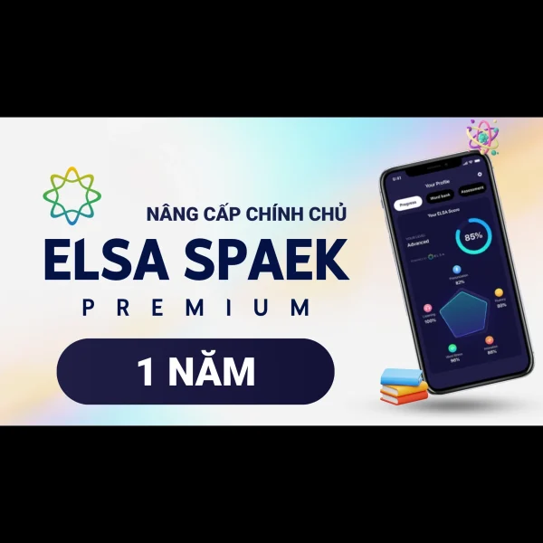 Elsa Speak Premium 1 năm - Nâng cấp chính chủ