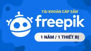 Freepik Premium 1 năm - Tài khoản