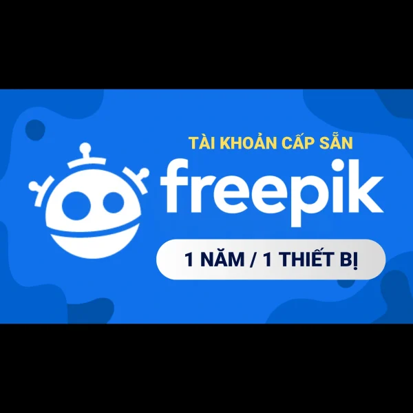 Freepik Premium 1 năm - Tài khoản