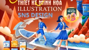 Khóa Học Illustrator Nâng Cao - 5N5 Design