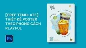 Học Photoshop: Thiết Kế Poster Theo Phong Cách Playful