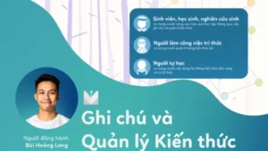 Khóa Học Cách Học – Xây Dựng Hệ Thống Quản Lý Kiến Thức Hiệu Quả Cùng Bùi Hoàng Long