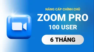 Zoom Pro 6 tháng - Nâng cấp chính chủ