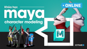 50 Giờ Học 3D Maya Character Modeling Online Mới Nhất 2025
