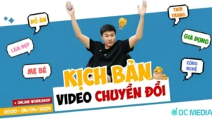 Buổi Workshop Kịch Bản Video Chuyển Đổi 2024 Cùng Duy Muối