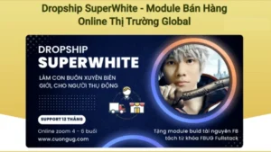 Khóa Học Dropship SuperWhite – Bán Hàng Online Thị Trường Global