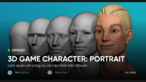 Khoá Học 3D Game Art: Thiết Kế Nhân Vật Chân Dung Chuyên Nghiệp | Digiart Academy