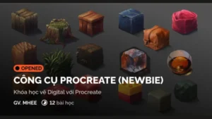 Khóa Học Procreate Cho Newbie DigiArt Academy