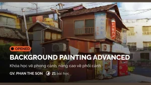 Khoá Học Background Painting Advanced Digiart Academy