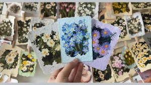 Vẽ Hoa Trang Trí Bằng Màu Gouache & Làm Giấy Thủ Công Cùng DigitalArt Academy