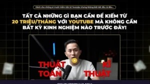Khoá Học Your Internet Redbook – Dương K – Lộ Trình Đơn Giản Để Người Mới Kiếm Ít Nhất 20 Triệu Mỗi Tháng Bằng Youtube Trong 90 Ngày