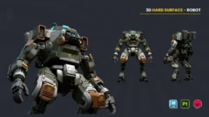 Tự Học 3D Hard Surface - Khóa Học 3D Dành Cho Người Mới Bằng Maya