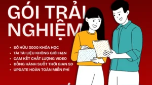 GÓI HỌC FULL WEBSITE 1 THÁNG TRẢI NGHIỆM